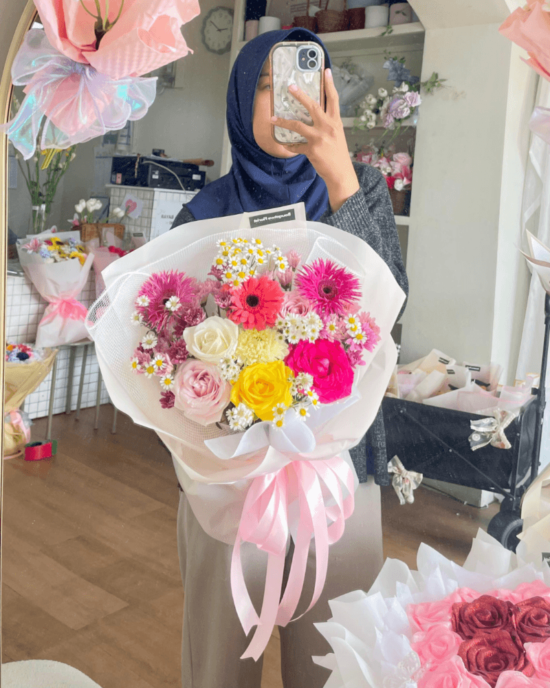 Blush candy Petals (MEDIUM)