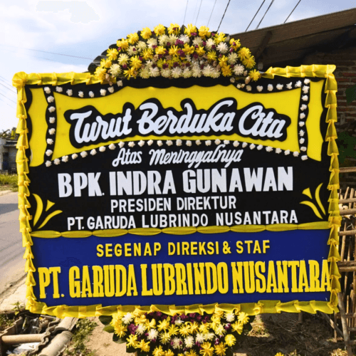 Papan karangan uk 200x150 2 jambul