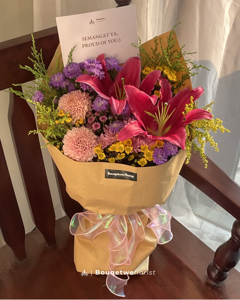 Thumbelina bouqet lilies