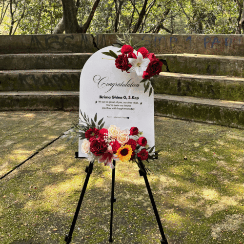Standing Akrilik petals