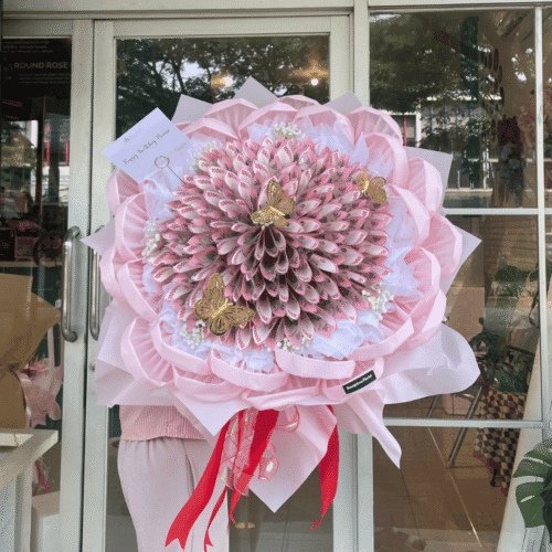 Daisy Garland money bouqet (EXTRA LARGE)