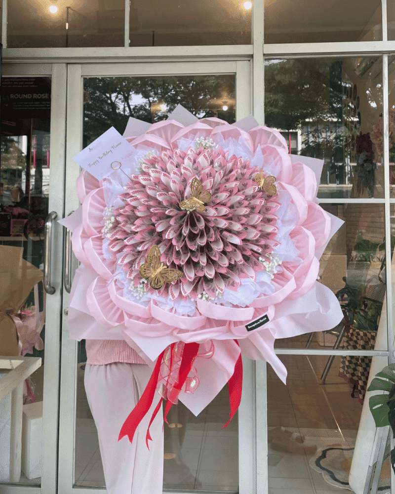 Daisy Garland money bouqet (EXTRA LARGE)