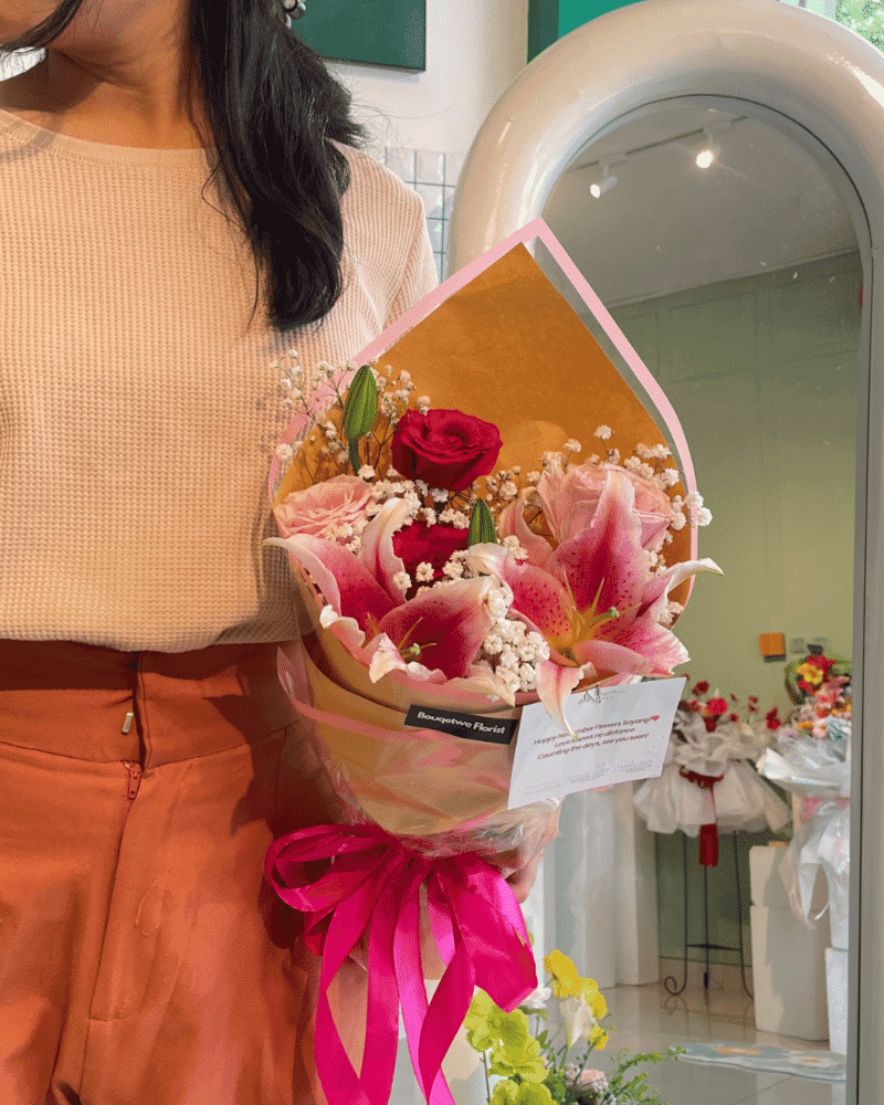 Simple Lily x roses (MEDIUM)