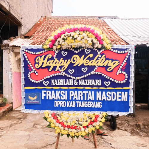 Papan karangan Uk 200x120 cm 2 jambul