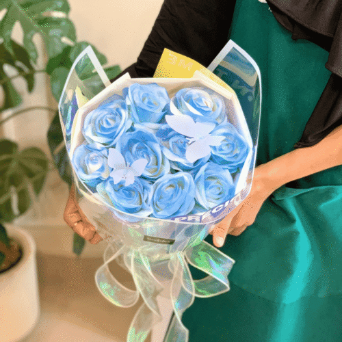 Blue butterfly bloom (MEDIUM)