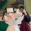 Pink Blush Bloom  (LARGE)