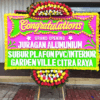 Papan karangan Uk 200x120 cm 2 jambul