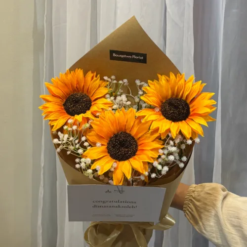 Simple sunflowers artificial
