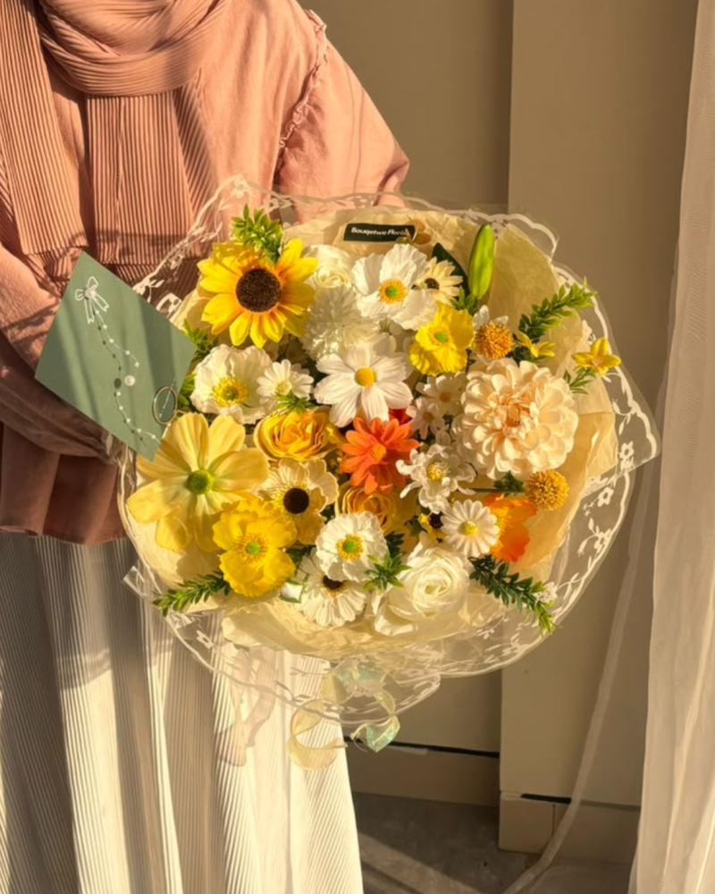Round Lace Flowers