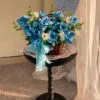 Blue Petals Basket (MEDIUM)