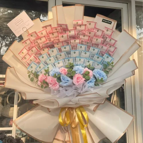 Dreamy Haze Money Bouquet (Extra Large 50 lembar)