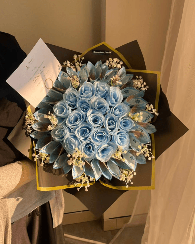 Daylight Bloom 2 Daylight Bloom Money Bouquet (Large 20 Lembar)