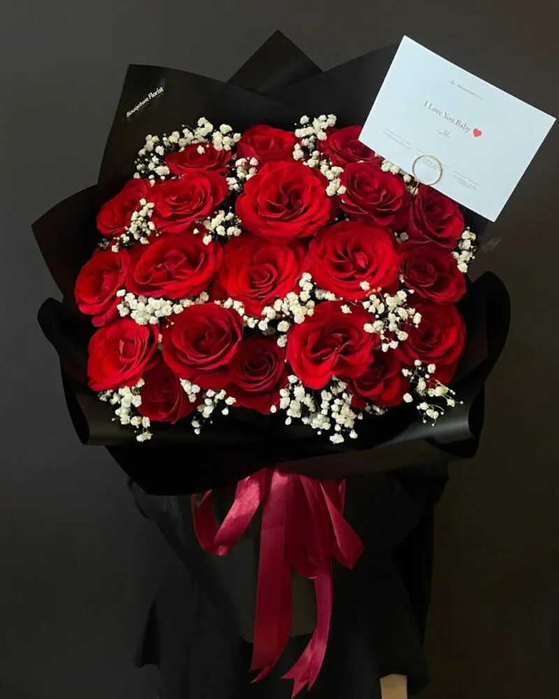 Obsidian Rose (LARGE)