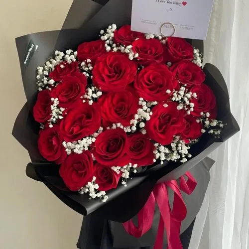 Obsidian Rose (LARGE)
