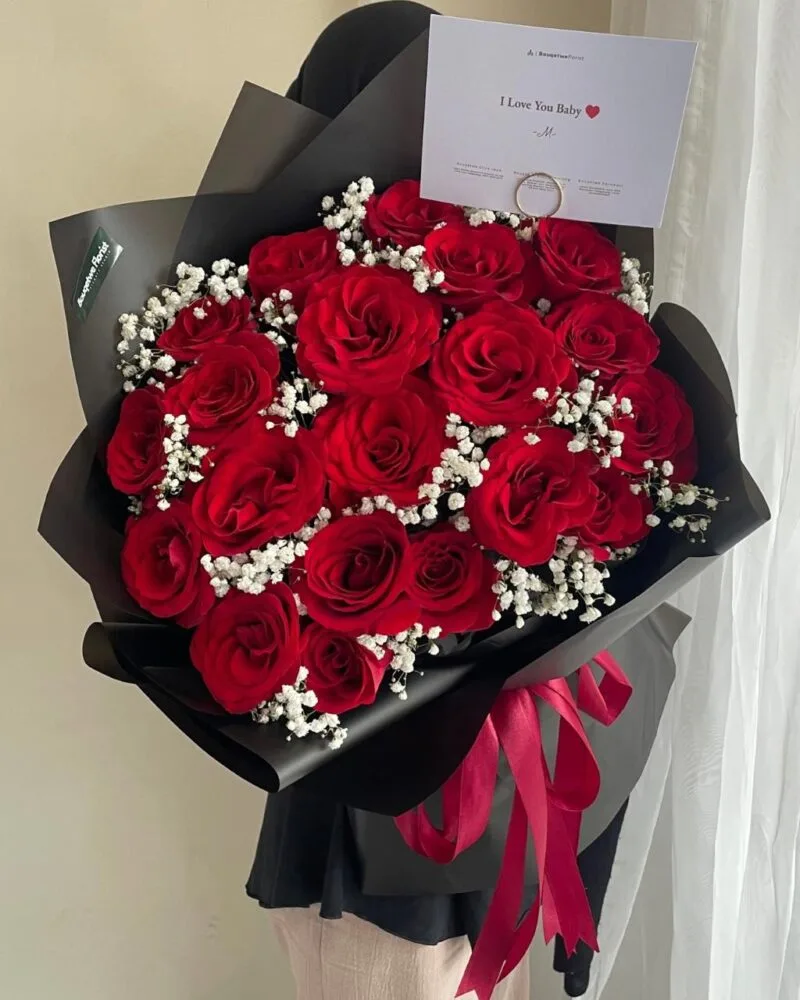 Obsidian Rose (LARGE)